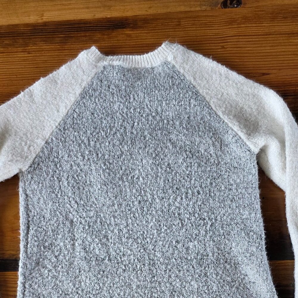 Girls Knitted Sweater Dress / Sparkle Dress / Sequin Dress / Little Girls Dress - Picture 5 of 16